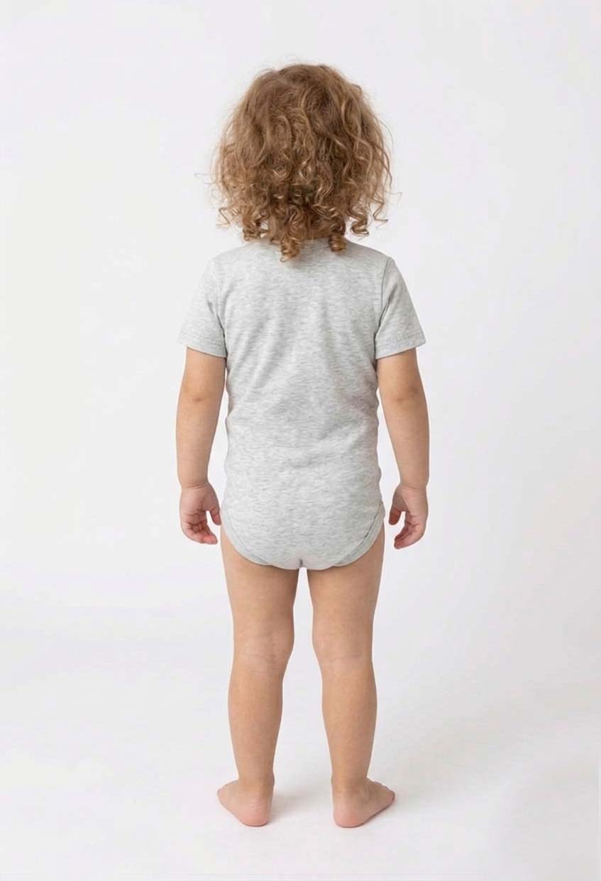 Grey Marl Adaptive Shortsleeve - Pre Order