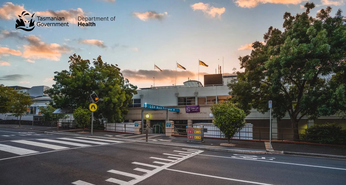 Launceston General Hospital, Tasmania stockist!