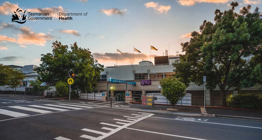 Launceston General Hospital, Tasmania stockist!