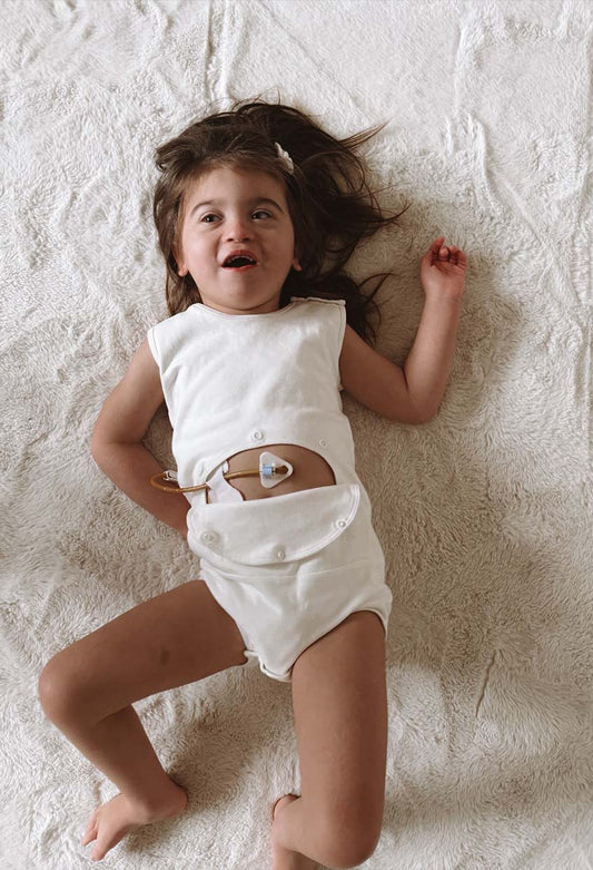 White Adaptive Singletsuit