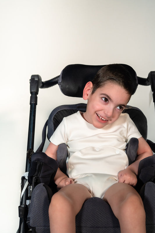 Adaptive Short Sleeve Bodysuit