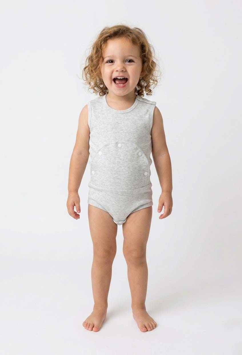 Marl Grey Adaptive Singletsuit - Pre Order