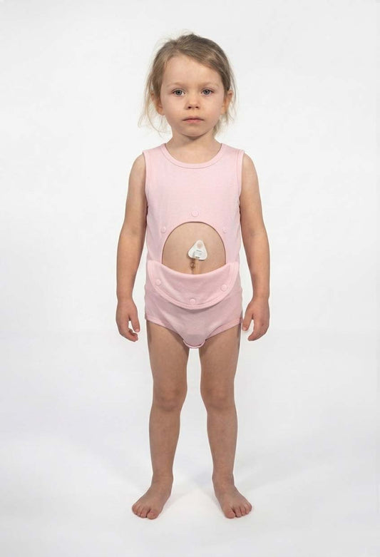 Baby Pink Adaptive Singletsuit - Pre Order
